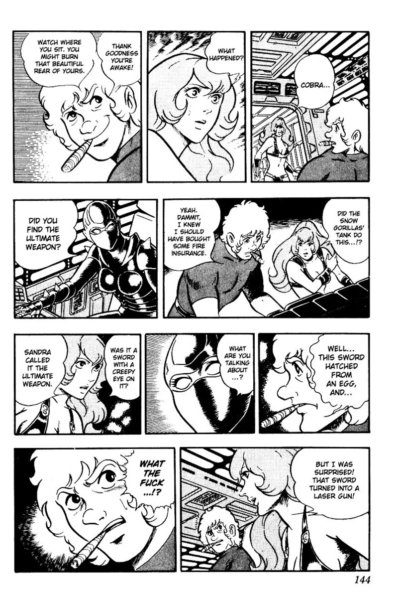 Cobra: The Space Pirate Chapter 3 page 143