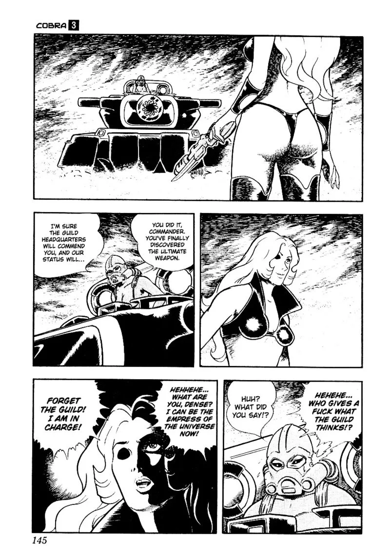 Cobra: The Space Pirate Chapter 3 page 144