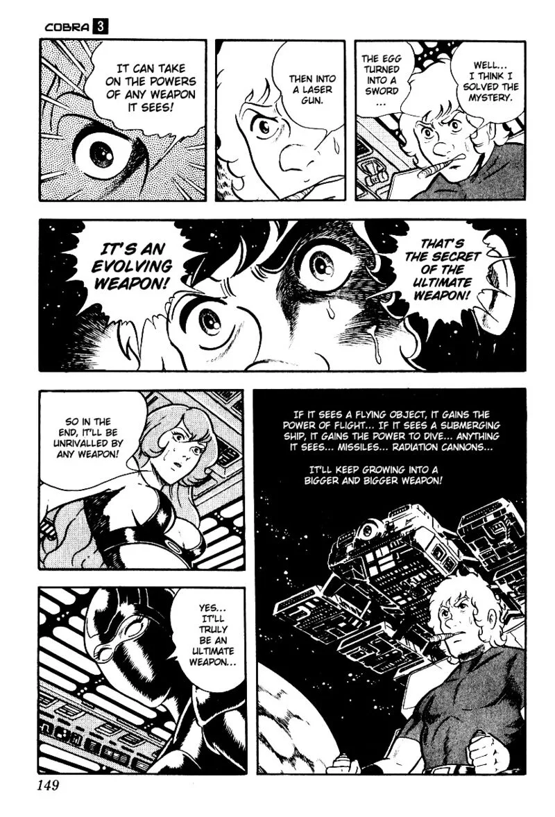 Cobra: The Space Pirate Chapter 3 page 148