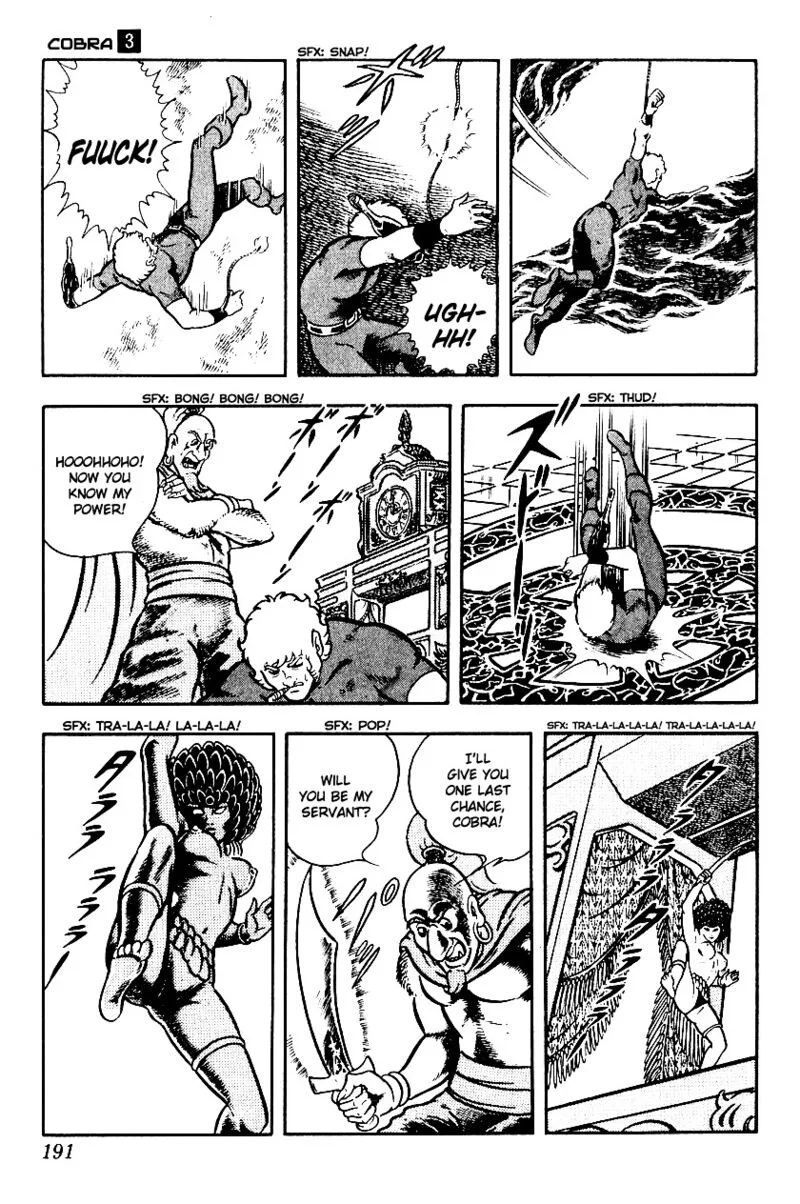Cobra: The Space Pirate Chapter 3 page 190