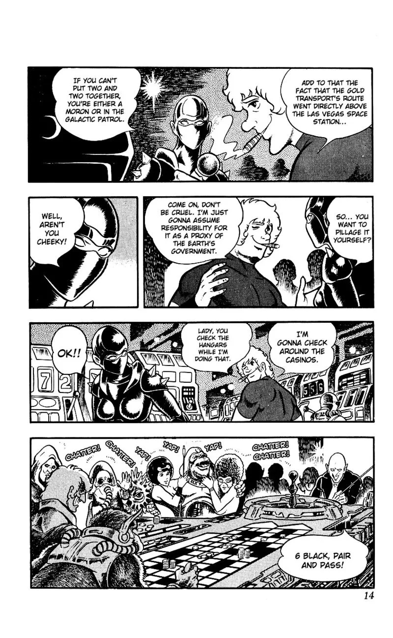 Cobra: The Space Pirate Chapter 4 page 16