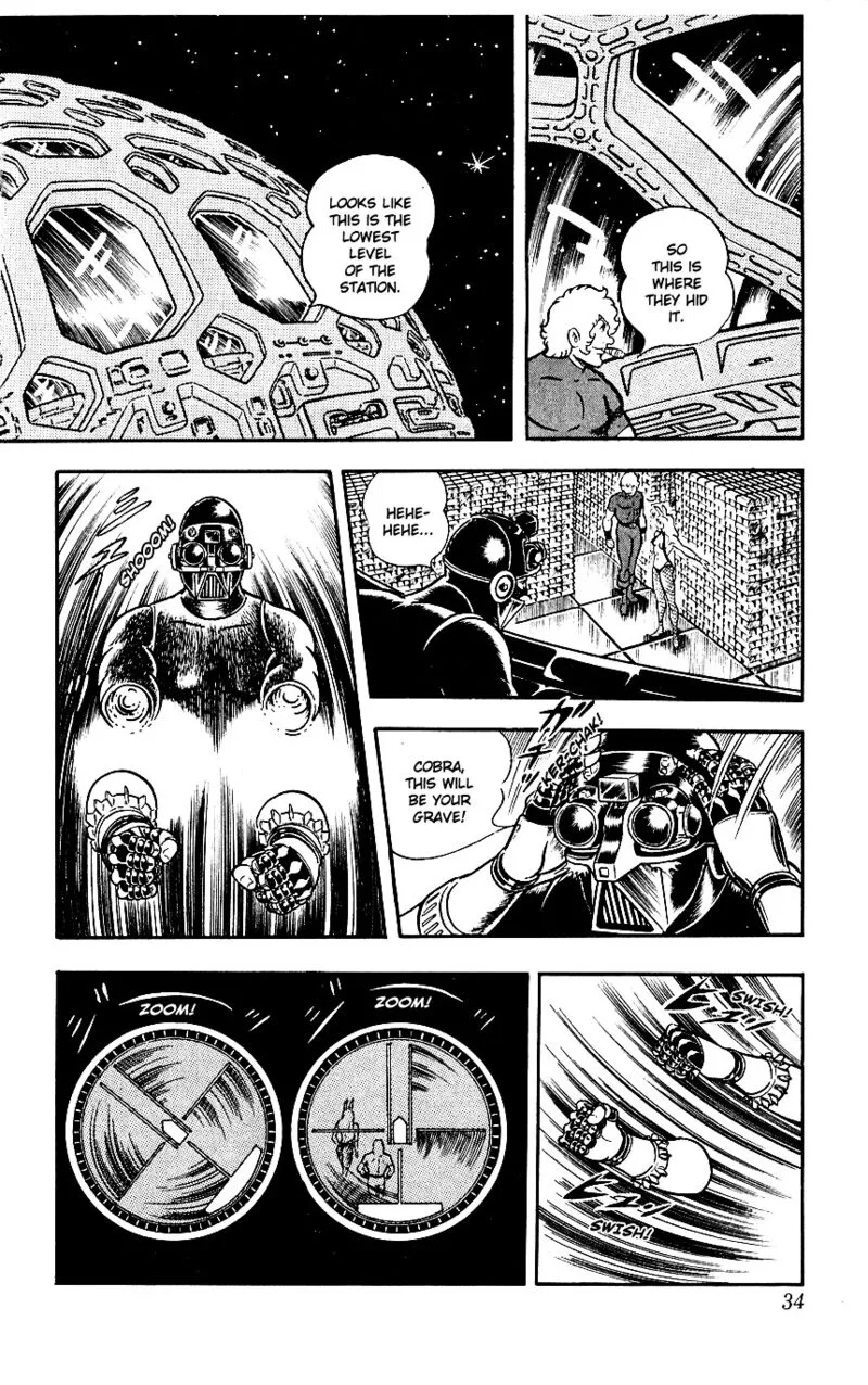 Cobra: The Space Pirate Chapter 4 page 36