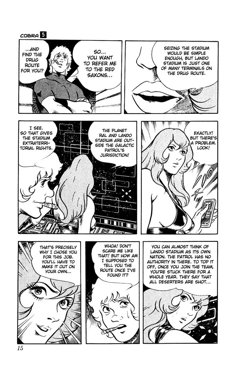 Cobra: The Space Pirate Chapter 8 page 17