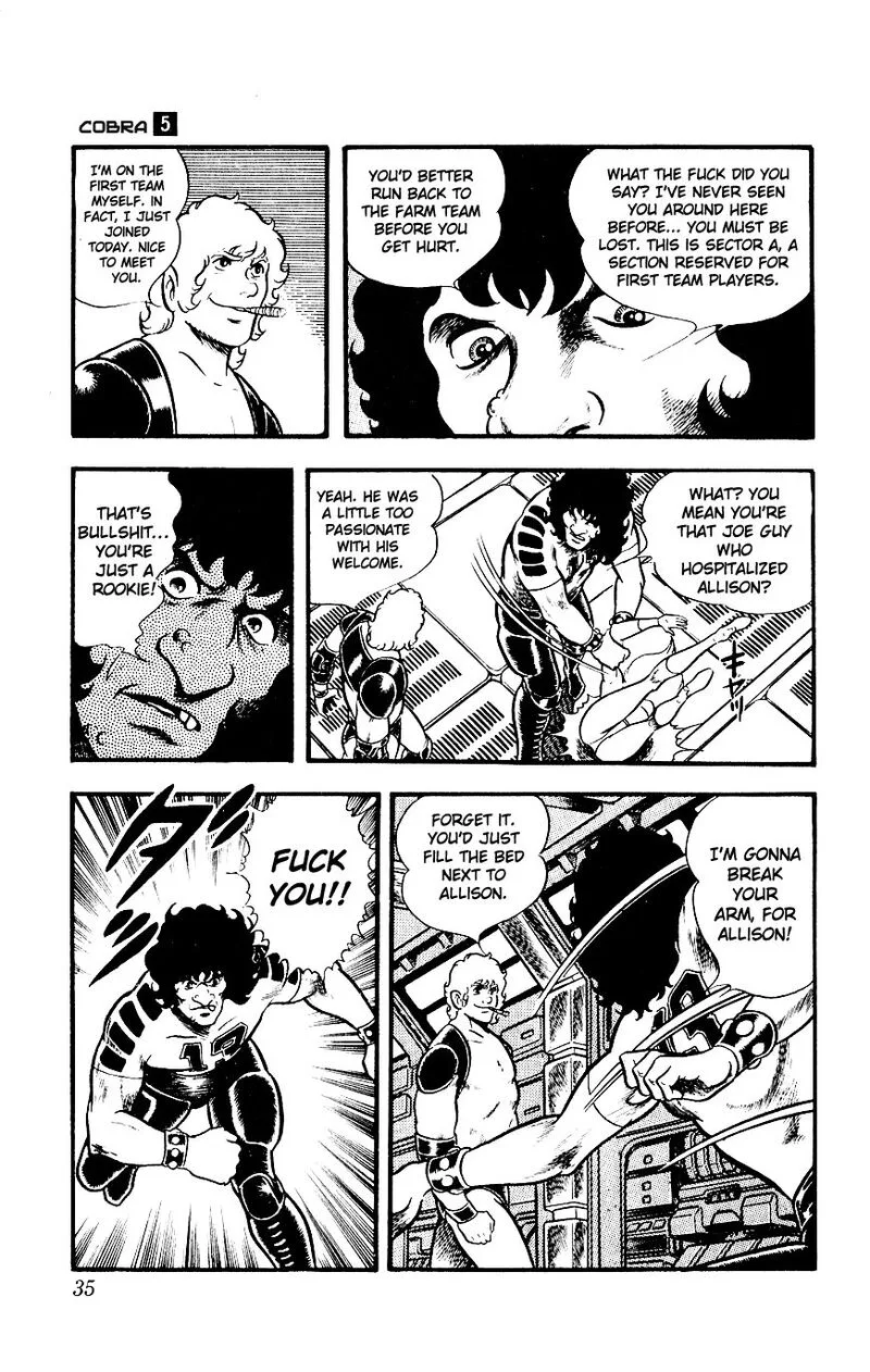 Cobra: The Space Pirate Chapter 8 page 37