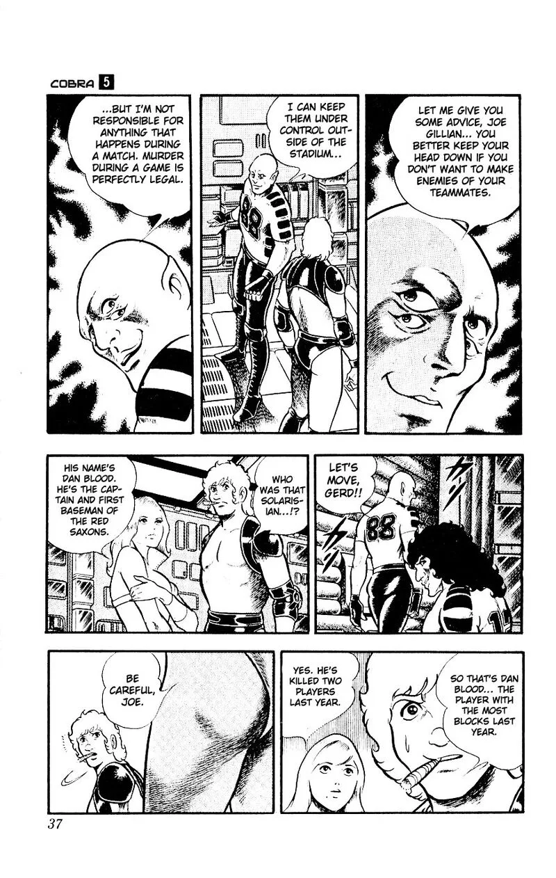 Cobra: The Space Pirate Chapter 8 page 39