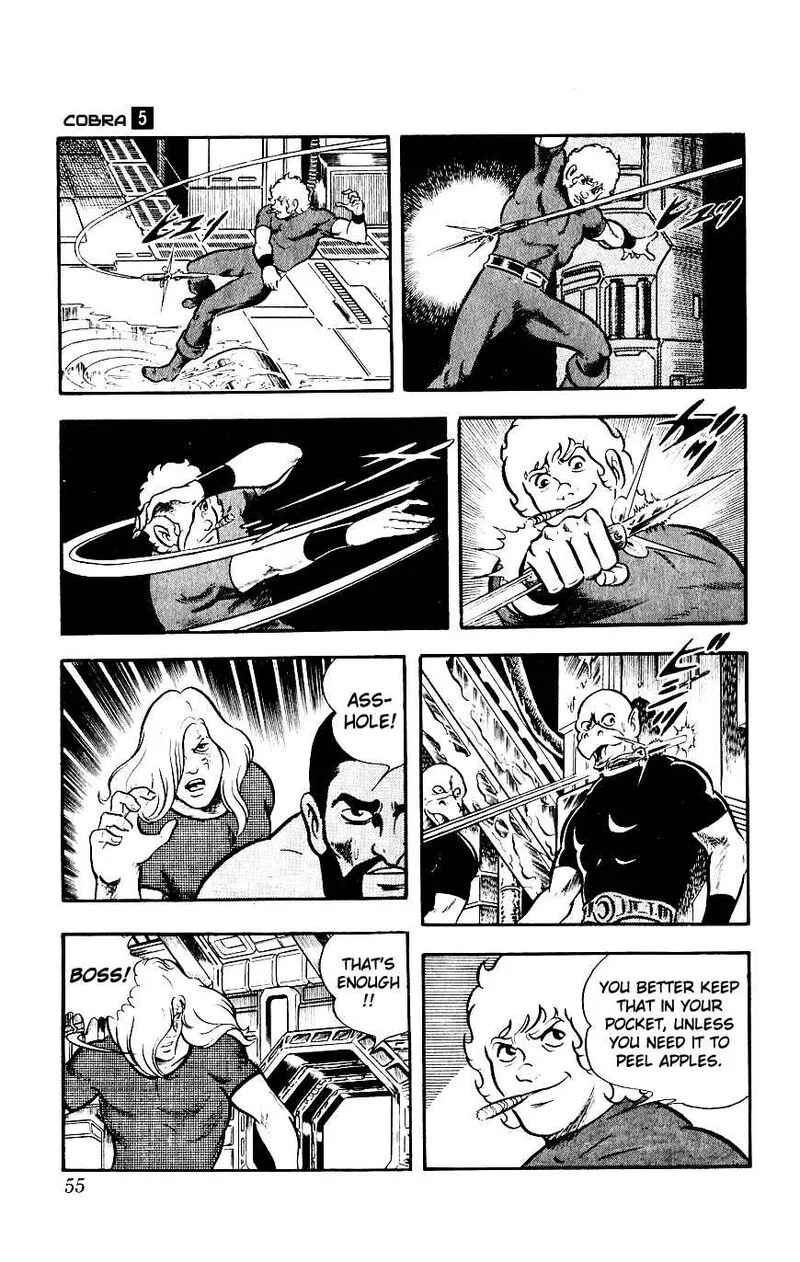 Cobra: The Space Pirate Chapter 8 page 57
