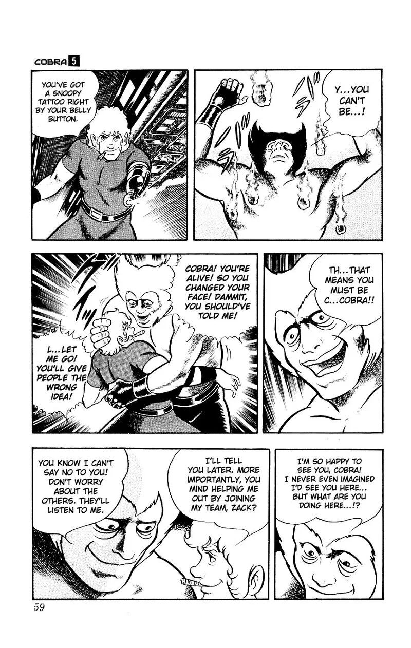 Cobra: The Space Pirate Chapter 8 page 61