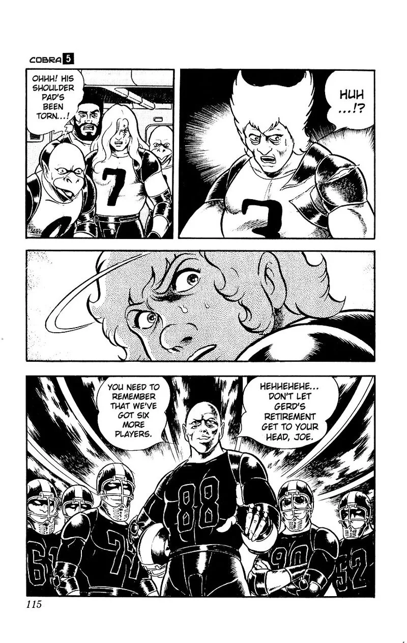 Cobra: The Space Pirate Chapter 8 page 117