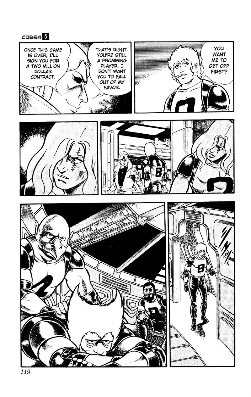 Cobra: The Space Pirate Chapter 8 page 121