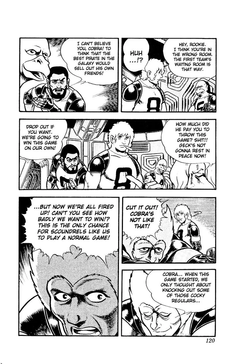 Cobra: The Space Pirate Chapter 8 page 122