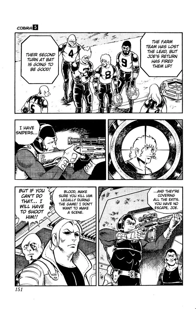 Cobra: The Space Pirate Chapter 8 page 153