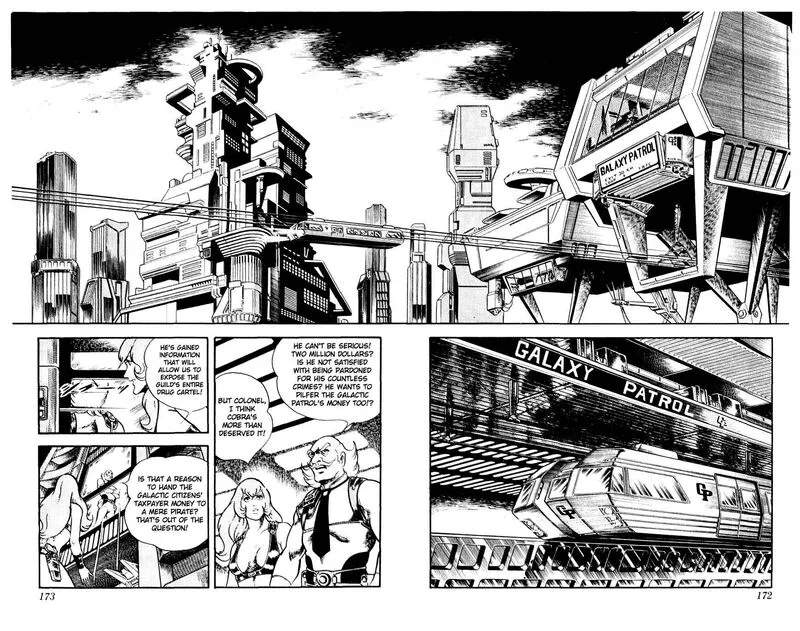 Cobra: The Space Pirate Chapter 8 page 174