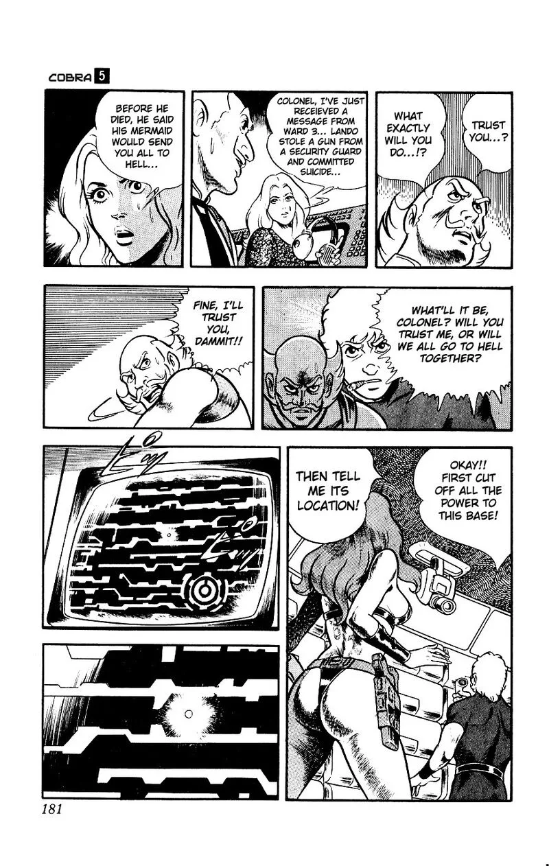 Cobra: The Space Pirate Chapter 8 page 182