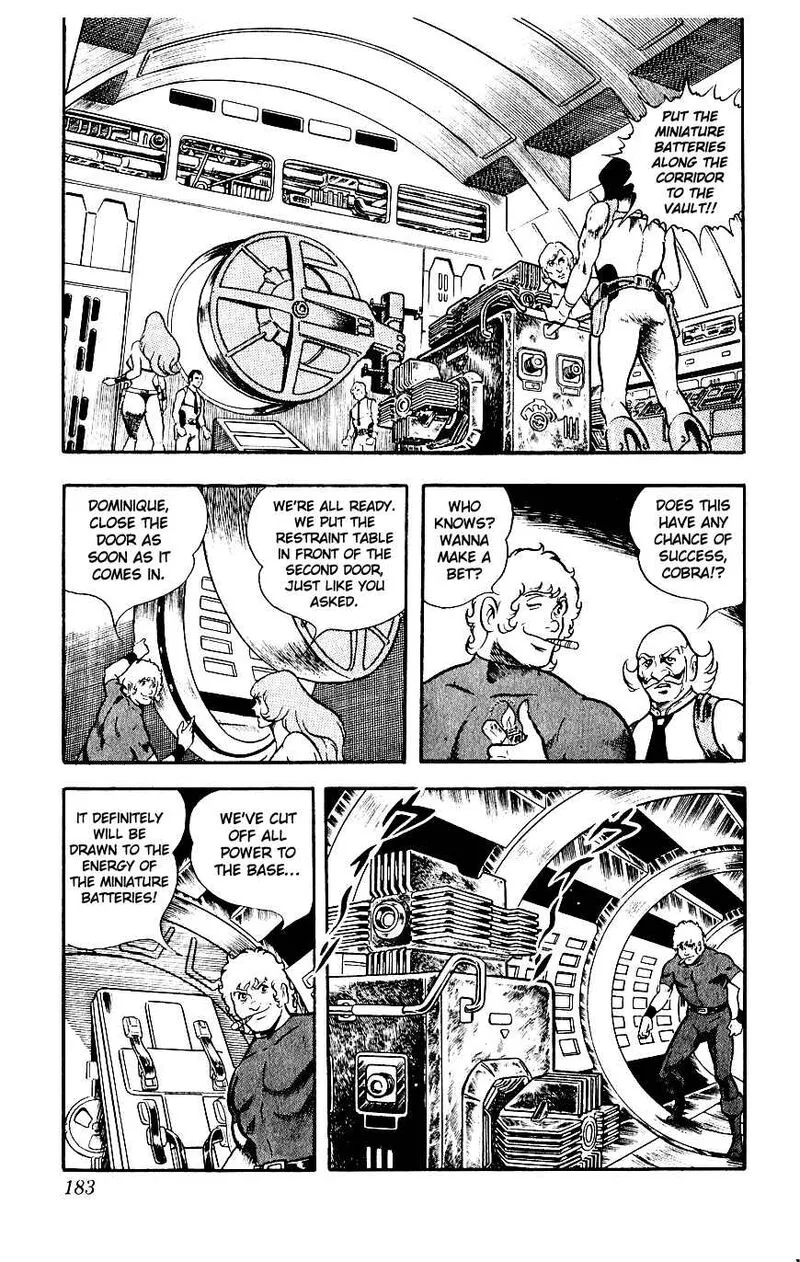 Cobra: The Space Pirate Chapter 8 page 184