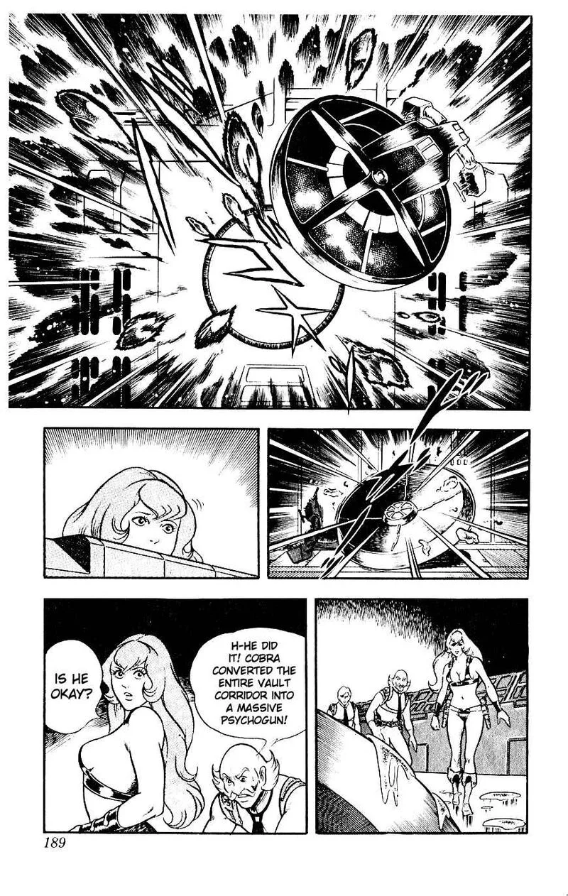 Cobra: The Space Pirate Chapter 8 page 190