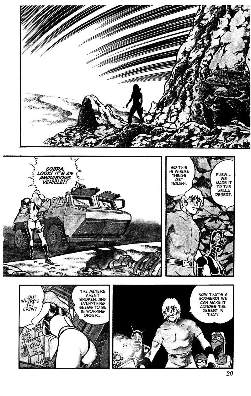 Cobra: The Space Pirate Chapter 9 page 21