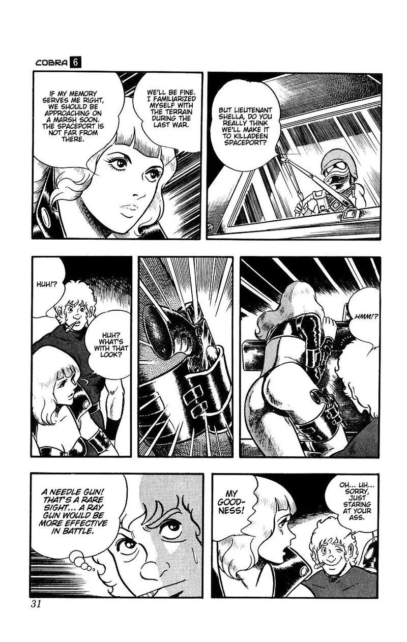 Cobra: The Space Pirate Chapter 9 page 32