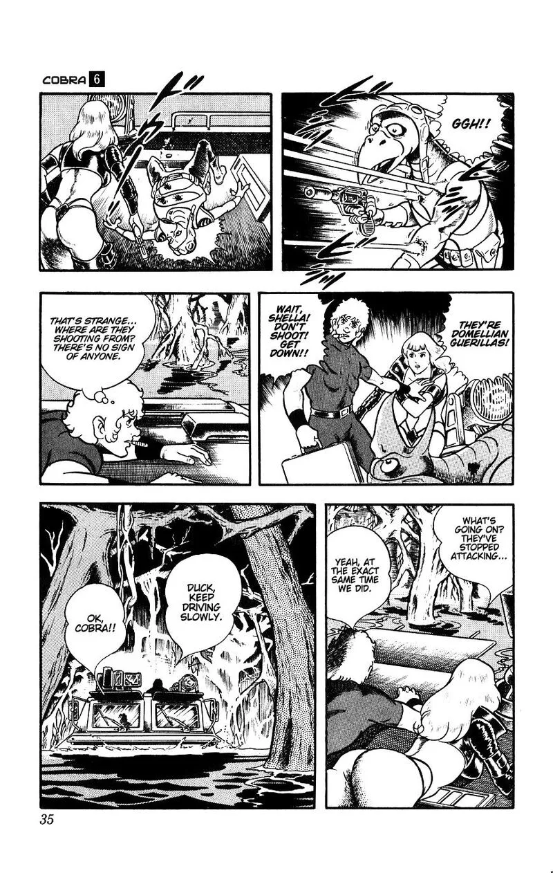 Cobra: The Space Pirate Chapter 9 page 36