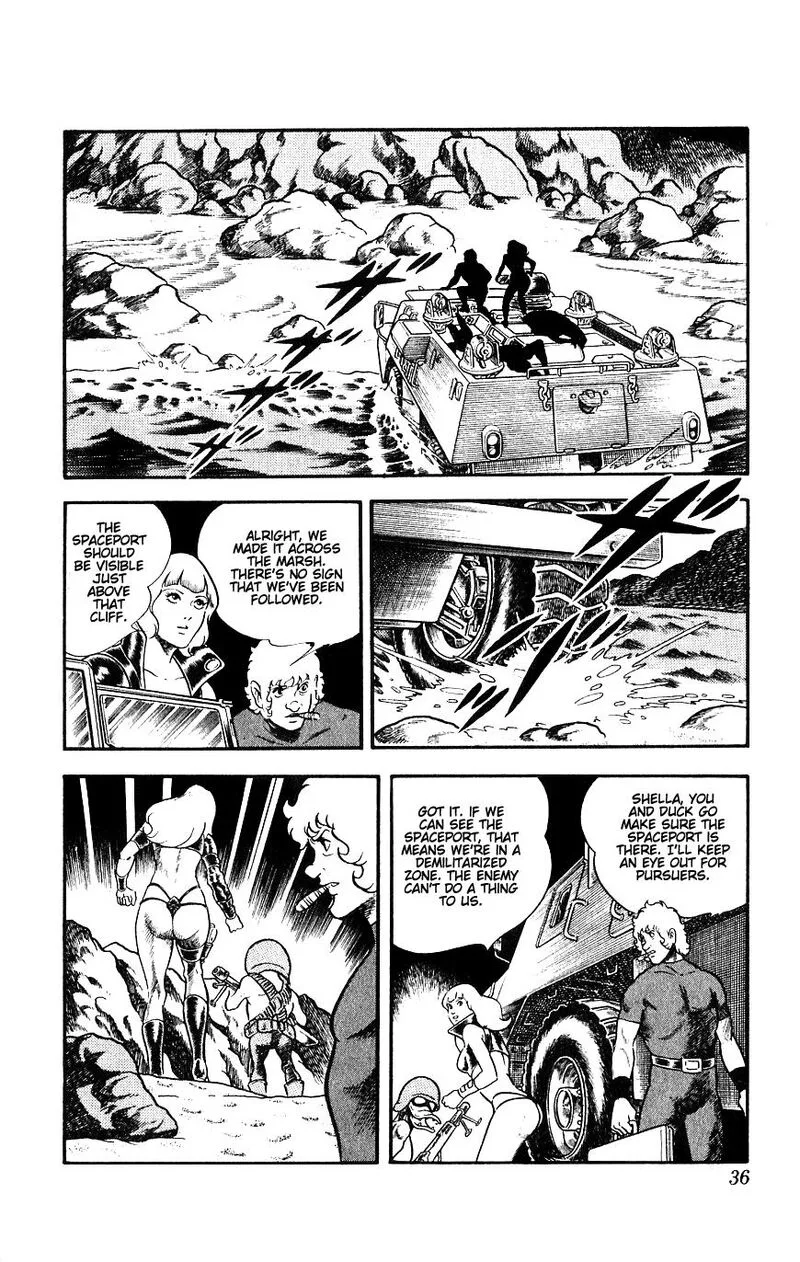 Cobra: The Space Pirate Chapter 9 page 37