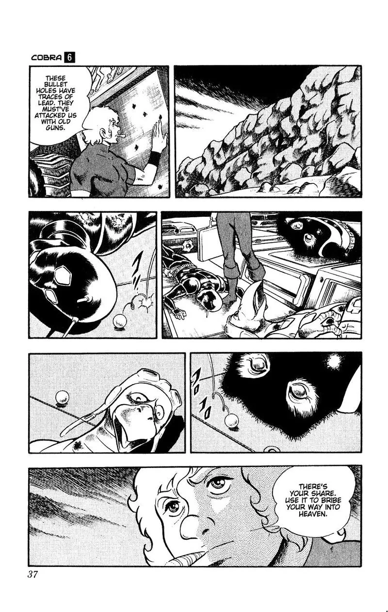 Cobra: The Space Pirate Chapter 9 page 38