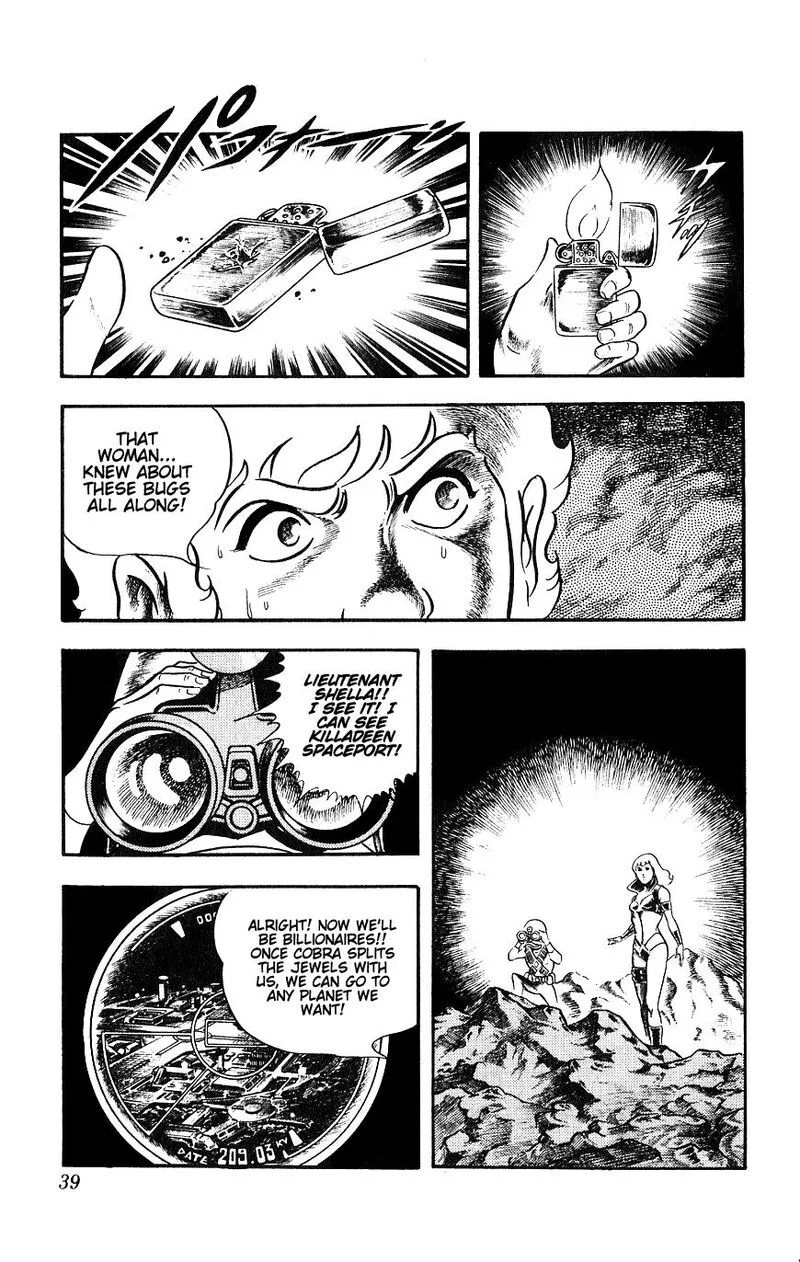 Cobra: The Space Pirate Chapter 9 page 40