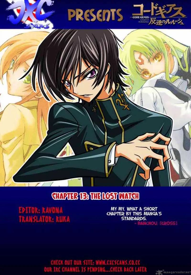 Code Geass - Lelouch of the Rebellion Chapter 13 page 24