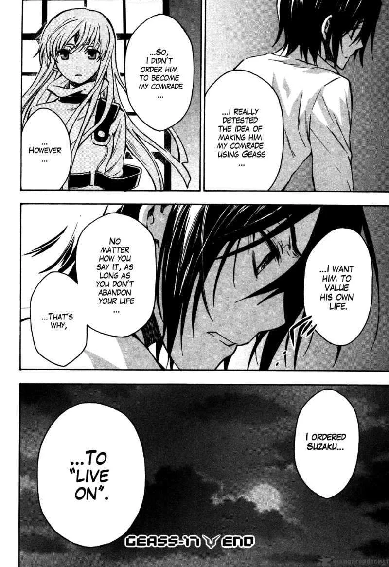 Code Geass - Lelouch of the Rebellion Chapter 17 page 33