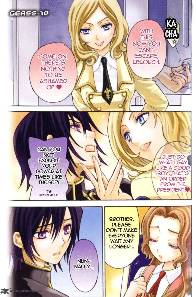 Code Geass - Lelouch of the Rebellion Chapter 18 page 3