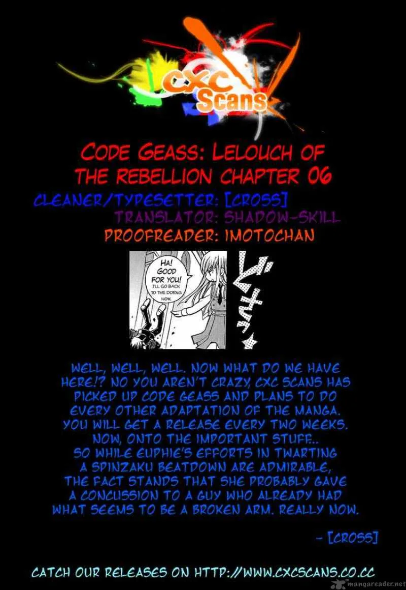 Code Geass - Lelouch of the Rebellion Chapter 6 page 42