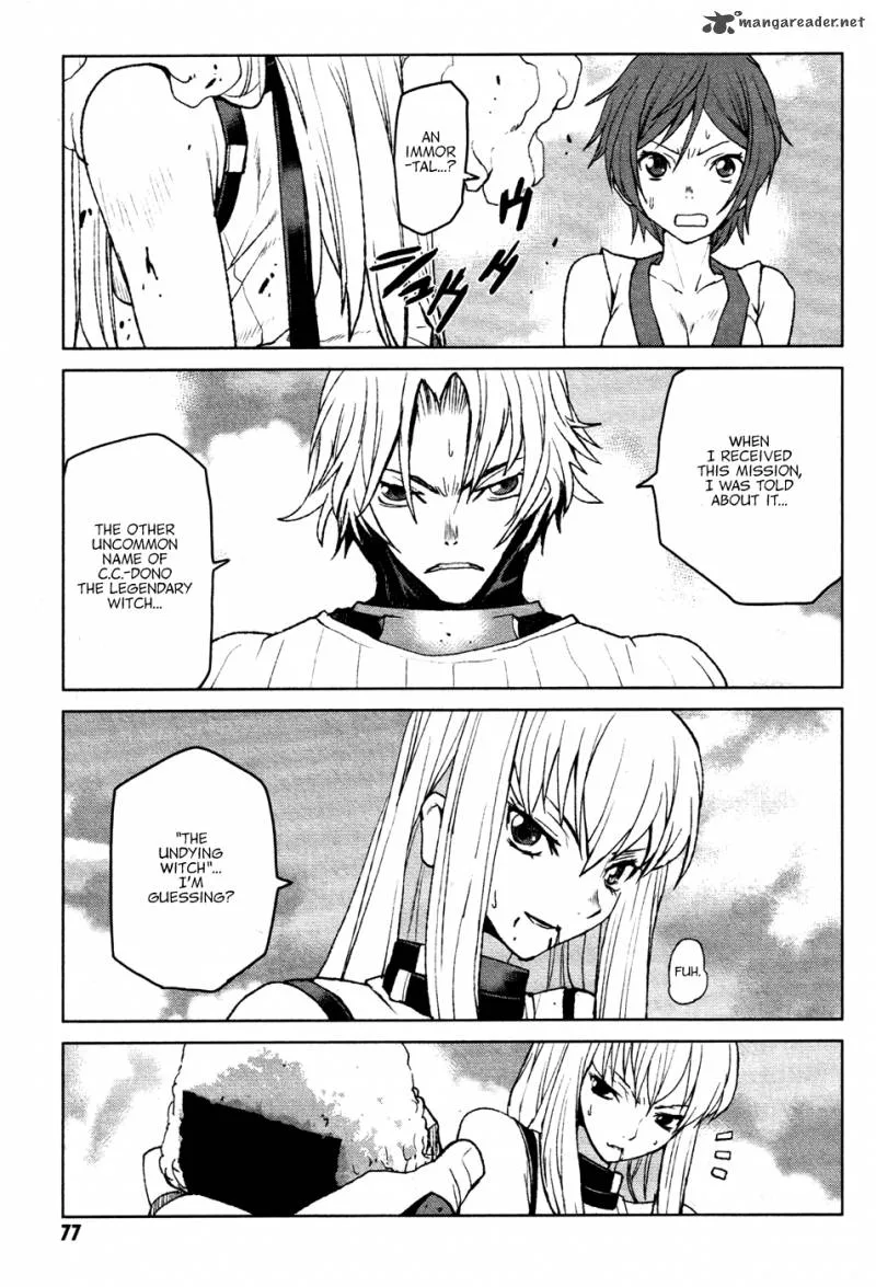 Code Geass: Shikkoku no Renya Chapter 14 page 17