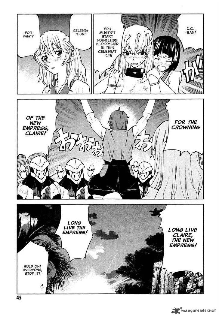 Code Geass: Shikkoku no Renya Chapter 24 page 15