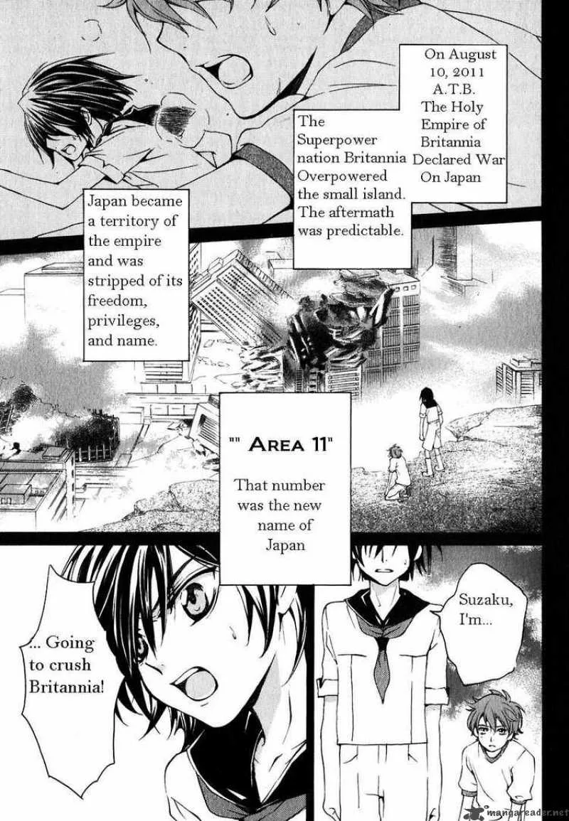 Code Geass - Suzaku of the Counterattack Chapter 1 page 7