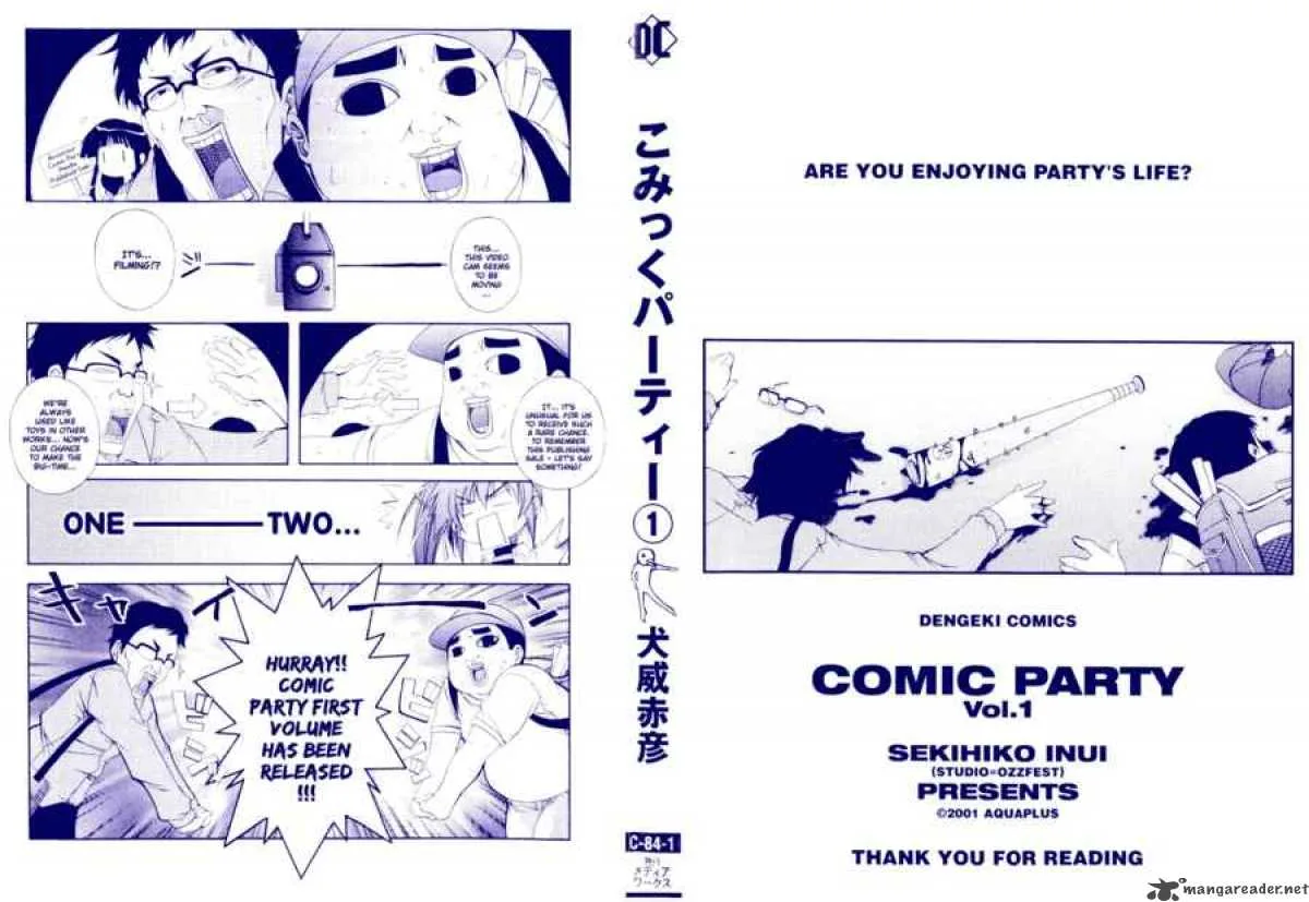 Comic Party Chapter 1 page 2