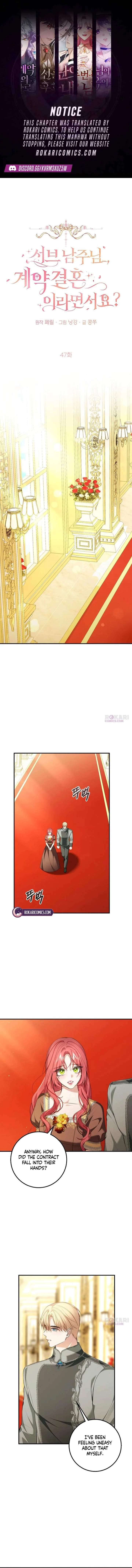 Contract Marriage with the Second Lead Chapter 47 page 1