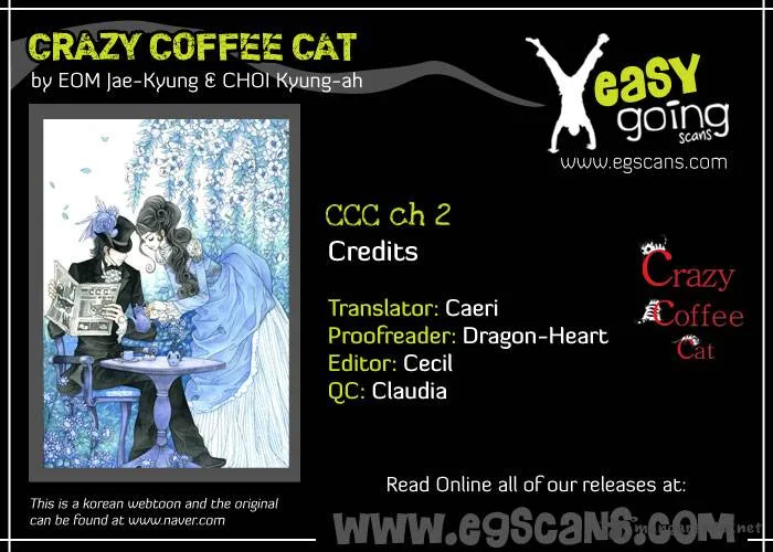 Crazy Coffee Cat Chapter 2 page 1