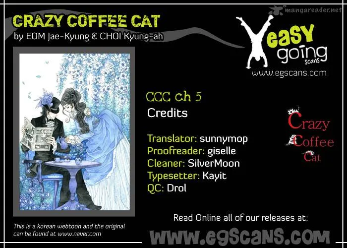 Crazy Coffee Cat Chapter 5 page 1