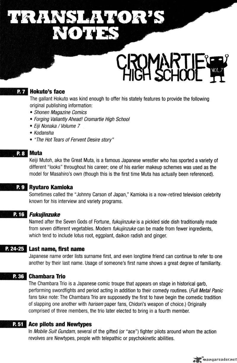 Cromartie High School Chapter 7 page 170