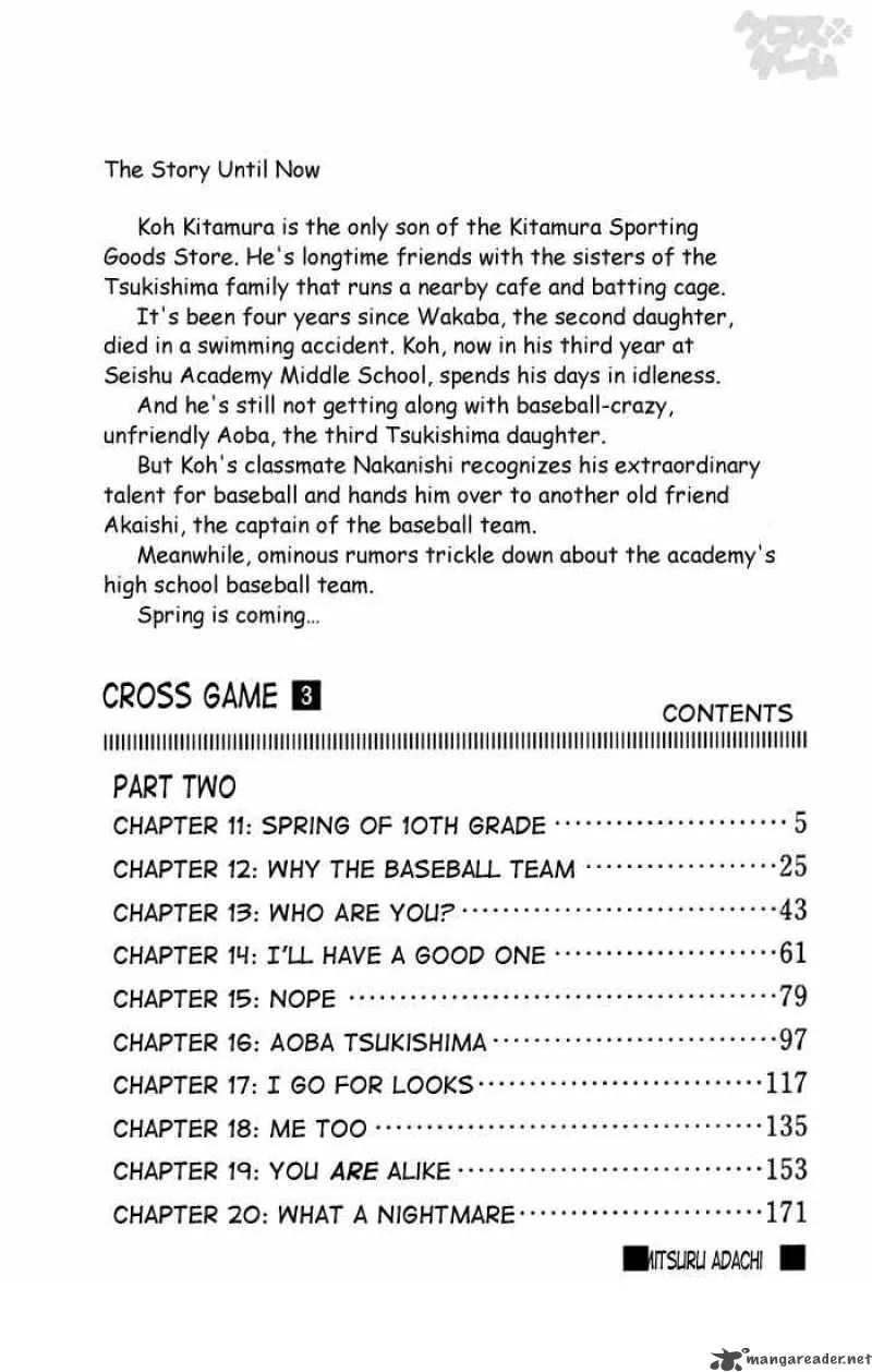 Cross Game Chapter 21 page 2