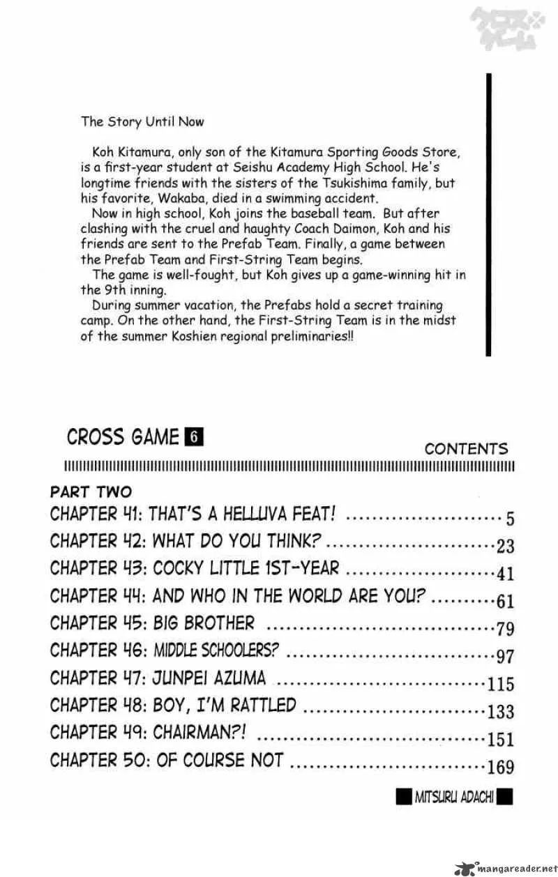Cross Game Chapter 51 page 2