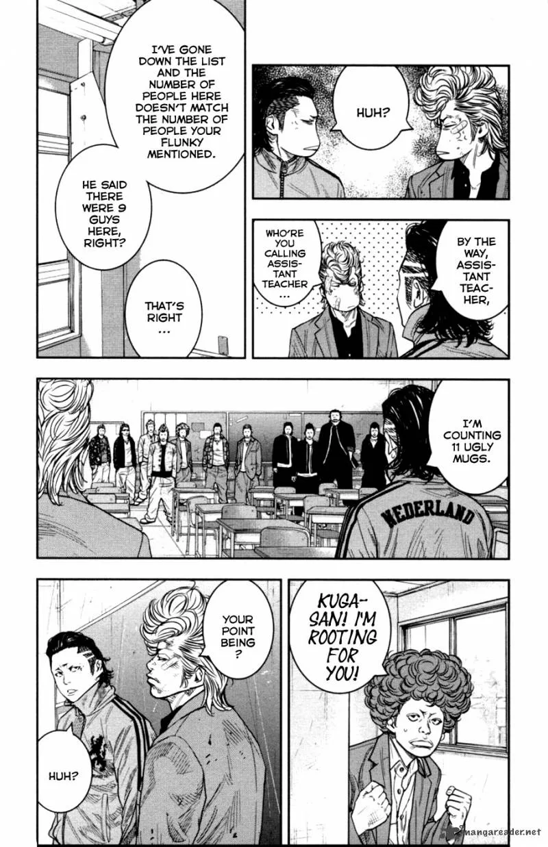 Crows Zero II - Suzuran x Houen Chapter 10 page 13