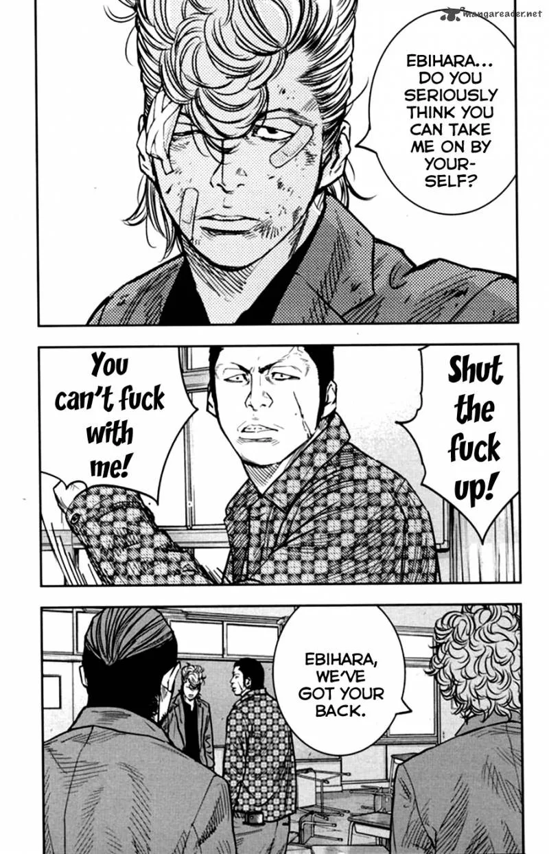 Crows Zero II - Suzuran x Houen Chapter 11 page 16