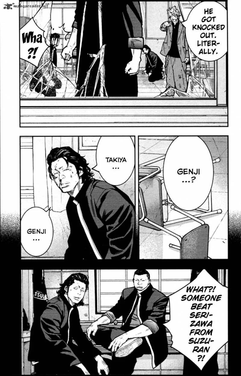 Crows Zero II - Suzuran x Houen Chapter 12 page 17