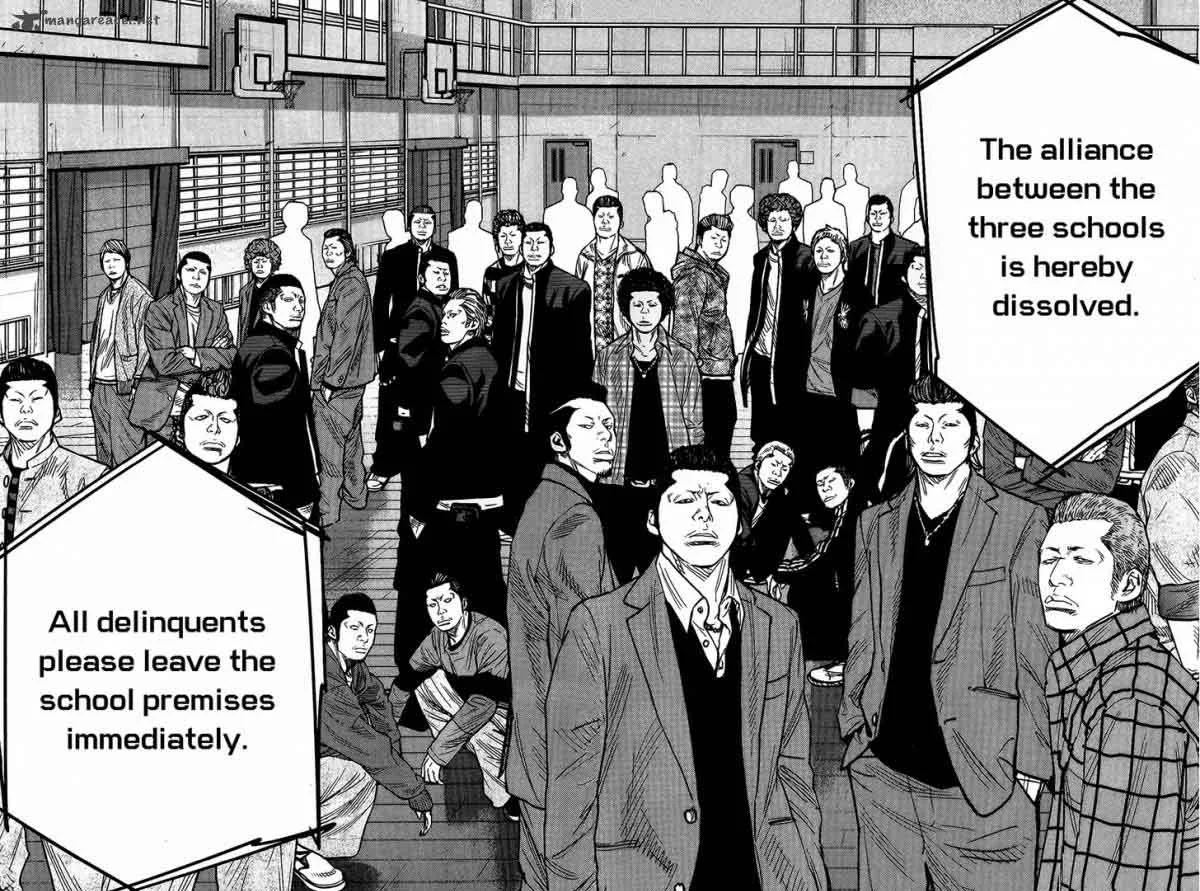 Crows Zero II - Suzuran x Houen Chapter 13 page 12
