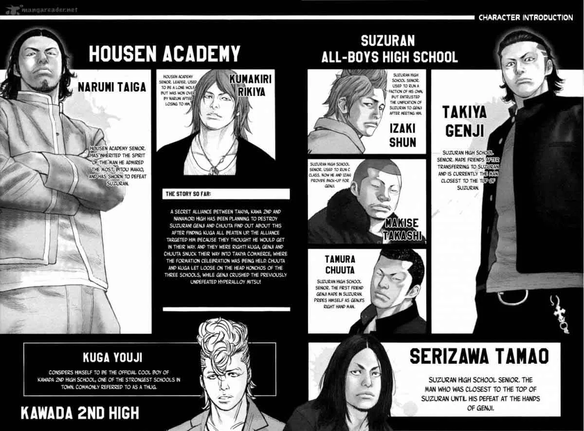 Crows Zero II - Suzuran x Houen Chapter 13 page 4