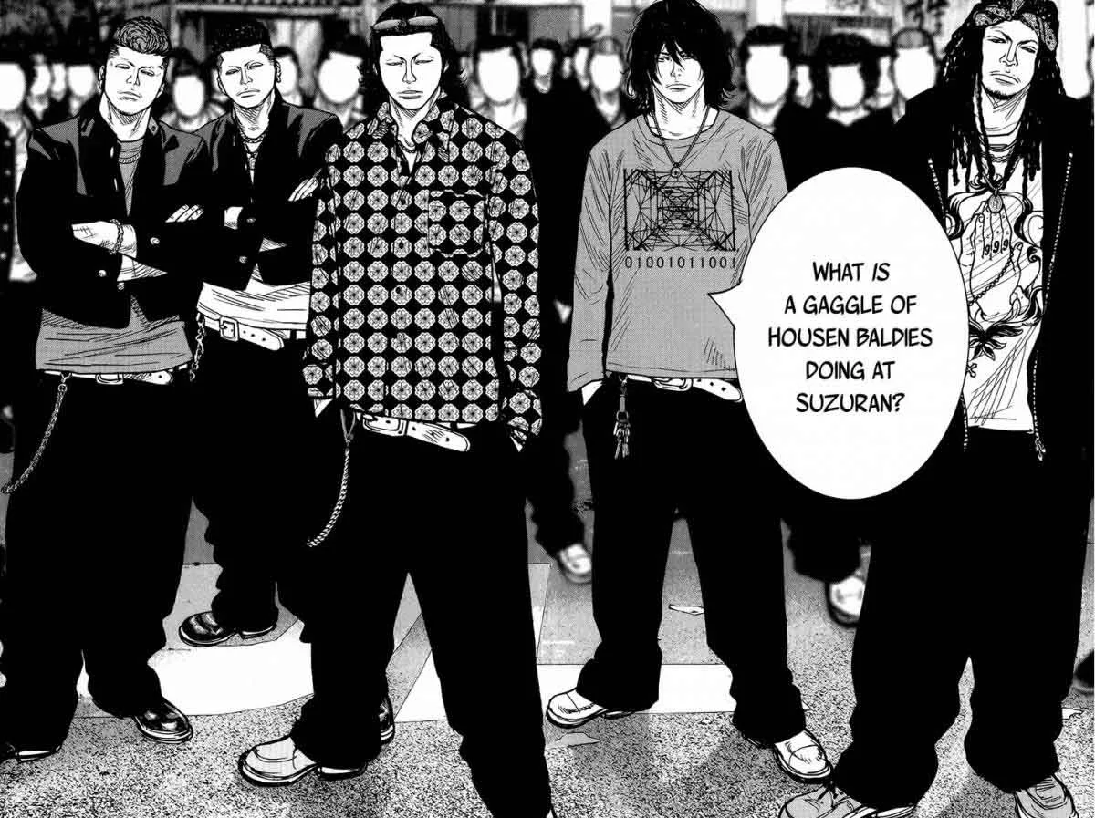 Crows Zero II - Suzuran x Houen Chapter 13 page 28
