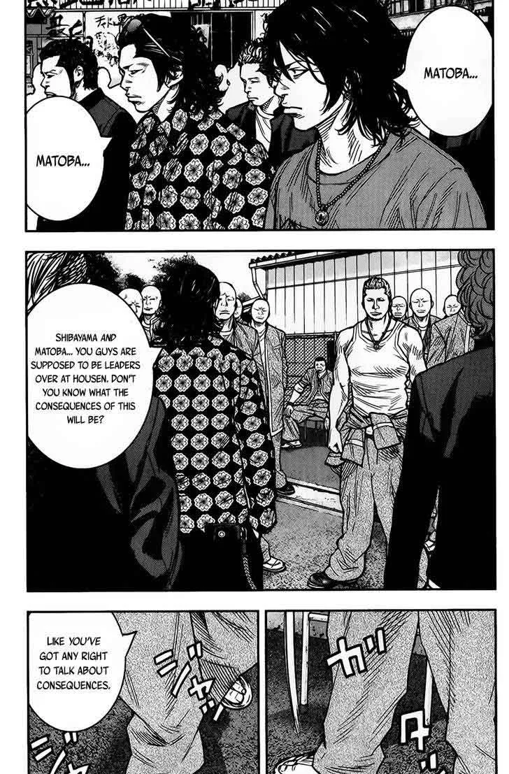 Crows Zero II - Suzuran x Houen Chapter 13 page 34