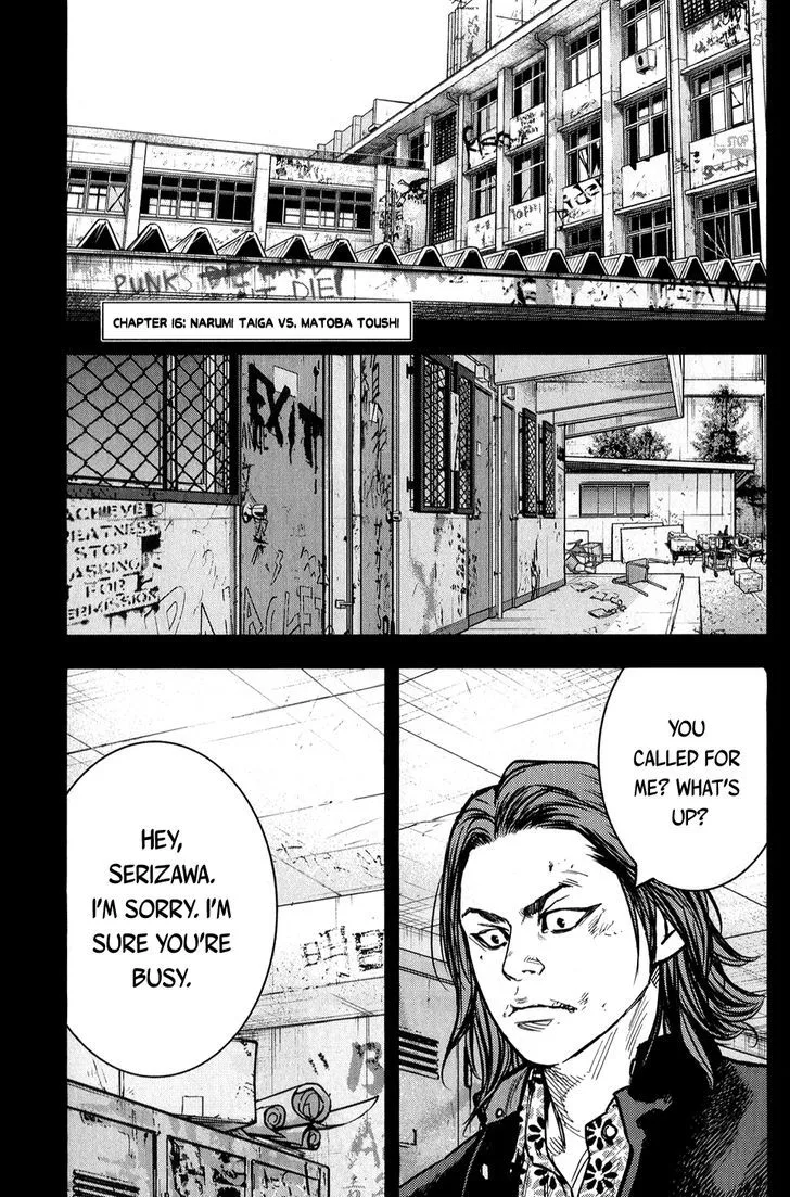 Crows Zero II - Suzuran x Houen Chapter 16 page 1