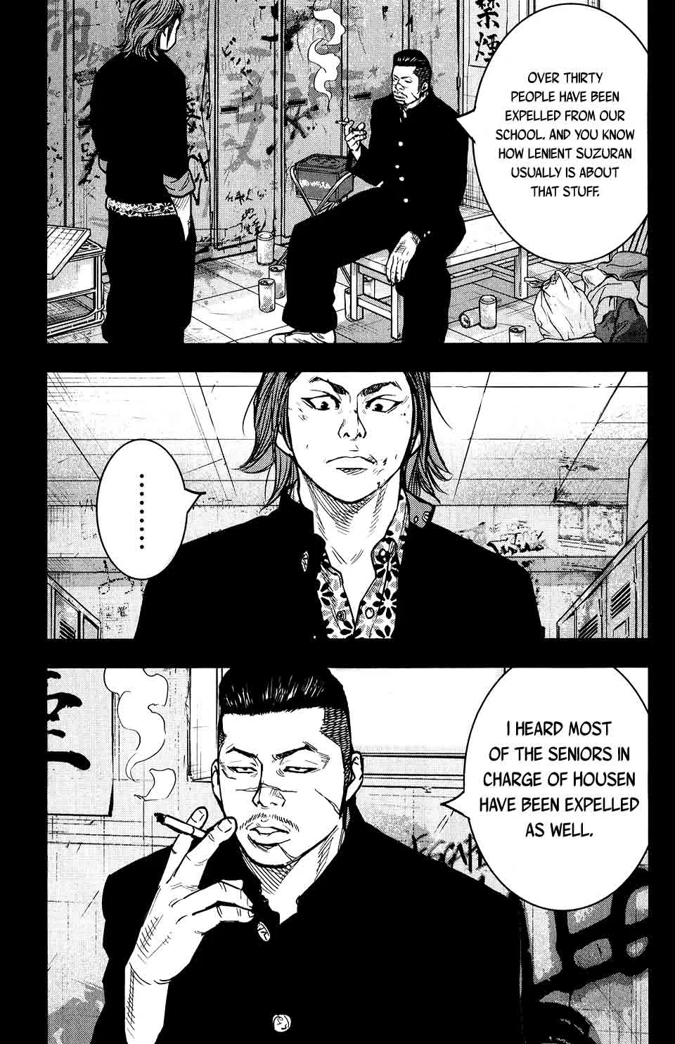 Crows Zero II - Suzuran x Houen Chapter 16 page 8
