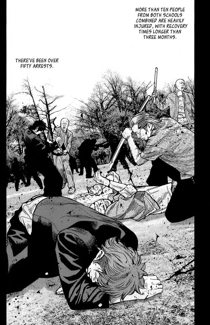 Crows Zero II - Suzuran x Houen Chapter 16 page 7