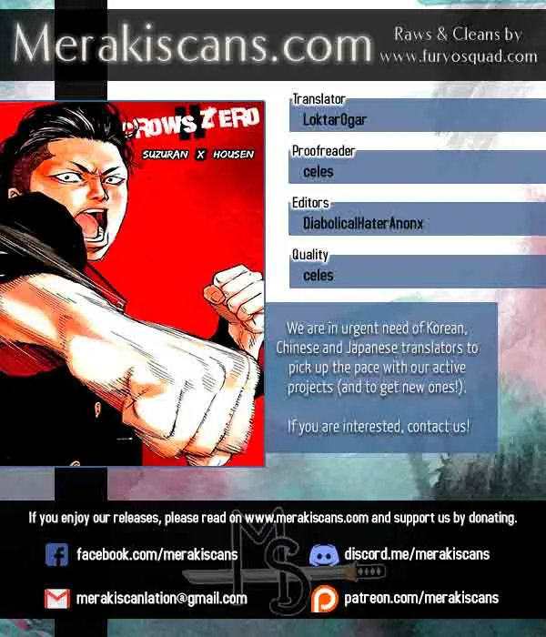 Crows Zero II - Suzuran x Houen Chapter 17 page 1